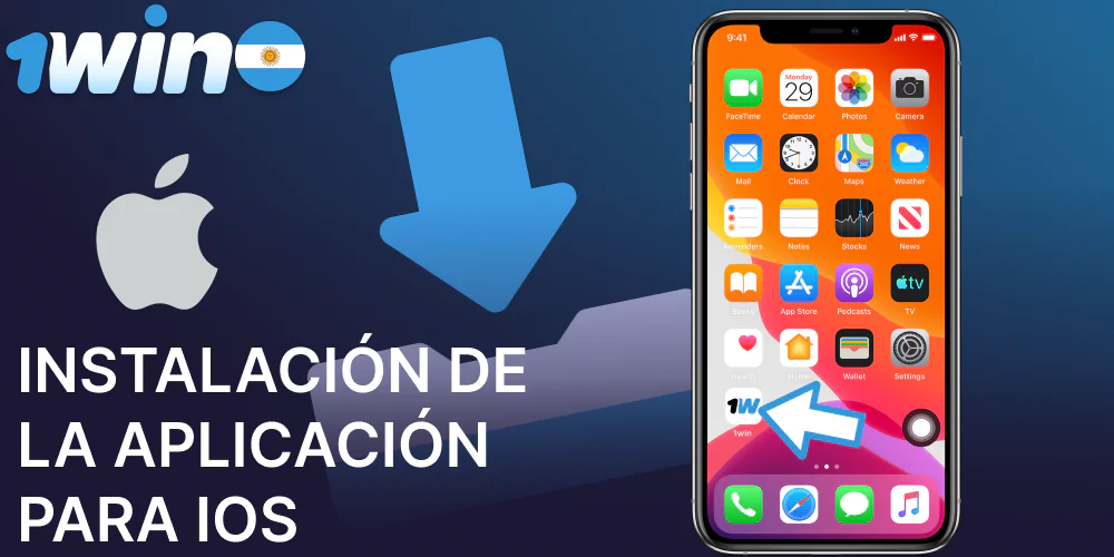 Guía de instalación de la aplicación 1win para iOS para jugadores de Argentina