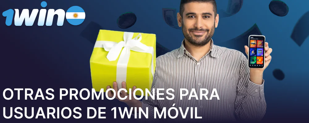 Otros bonos y promociones para jugadores de la aplicación móvil 1win