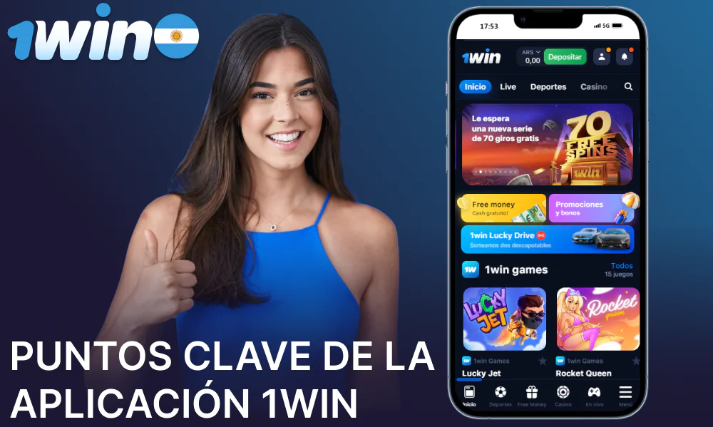Las principales ventajas de apostar en la aplicación móvil 1win